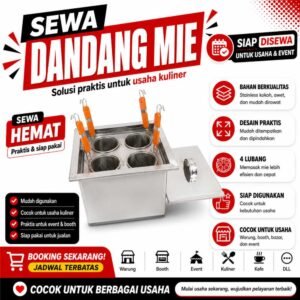 Sewa Dandang Mie Ayam